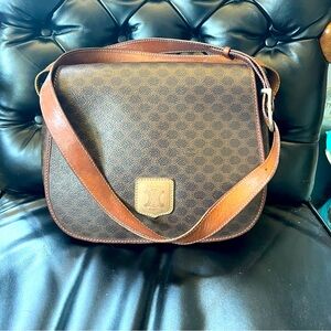 CELINE Vintage Macadam Crossbody‎ (excellent condition)